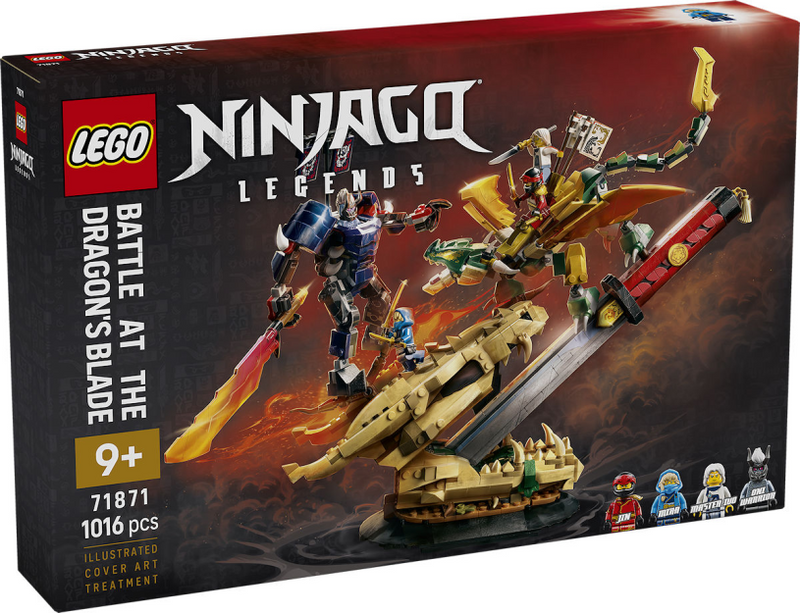Afbeelding laden in galerijviewer, Lego ninjago strijd bij het drakenzwaard