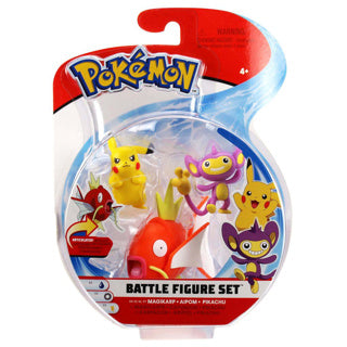 Afbeelding laden in galerijviewer, Pokemon pokémon battle figure sets 3 pack asst