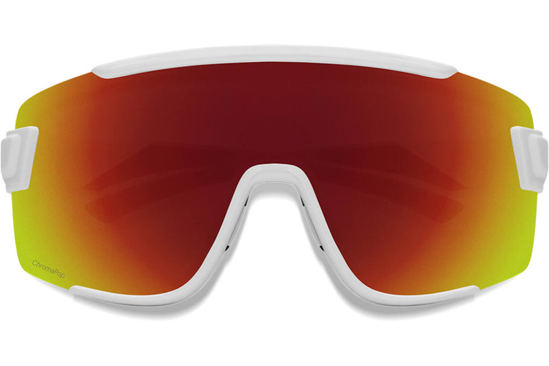 Afbeelding laden in galerijviewer, Smith Wildcat bril white chromapop red mirror
