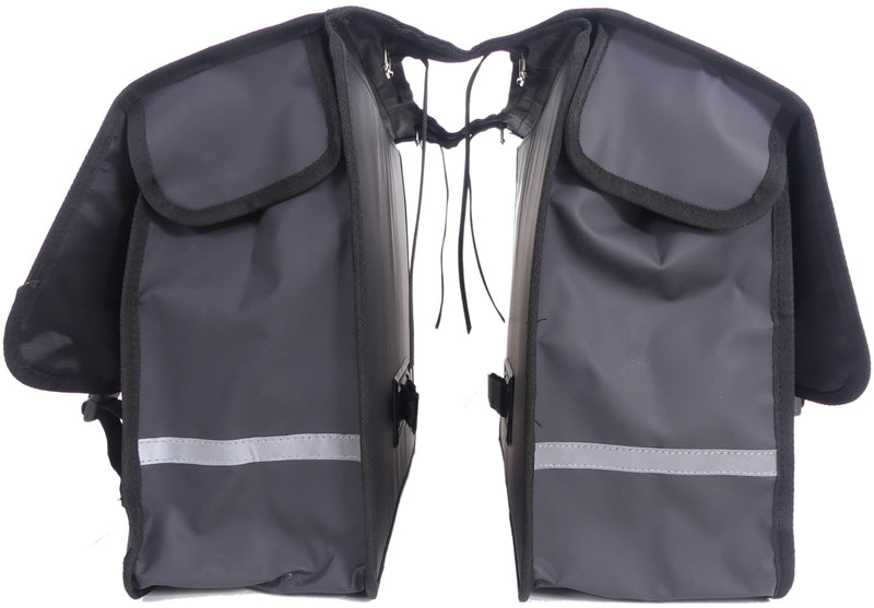 Afbeelding laden in galerijviewer, Edge Dubbele fietstas Transporter 40 liter 33 x 39 x 15 cm (2x) zwart