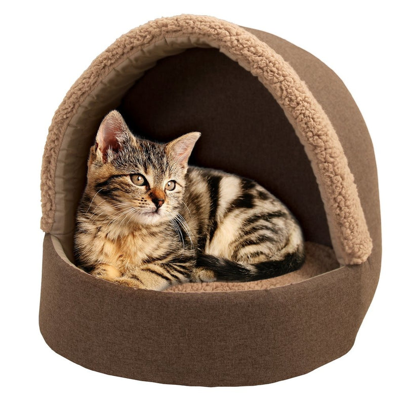 Afbeelding laden in galerijviewer, Sun garden filou luxe honden- en kattenbed 42x45x41cm grijs