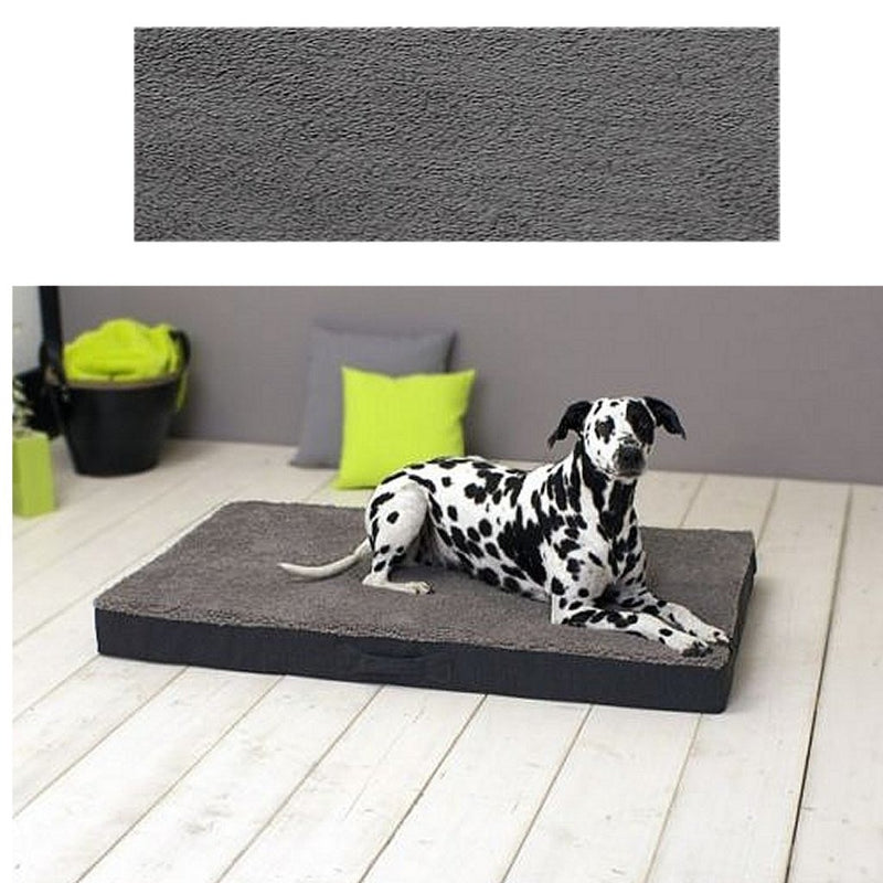 Afbeelding laden in galerijviewer, Sun garden buddy orthopedisch hondenkussen 120x72x10cm grijs antraciet