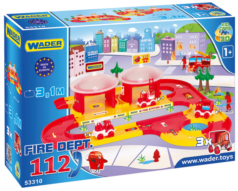 Afbeelding laden in galerijviewer, Wader kids cars 3d brandweer