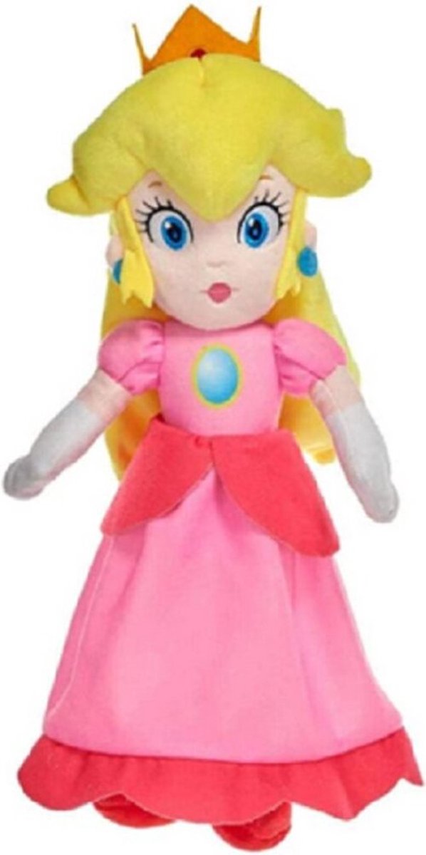 Afbeelding laden in galerijviewer, Simba super mario pluchen knuffel peach, 27cm