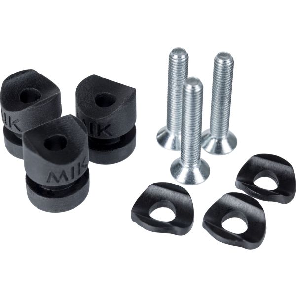 Afbeelding laden in galerijviewer, MIK SIDE - studs - set van 3 stuks - zwart