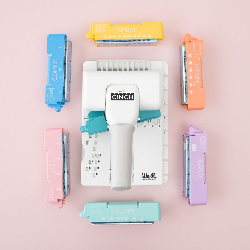 Afbeelding laden in galerijviewer, We r makers • multi cinch bundle incl. base and all cartridges
