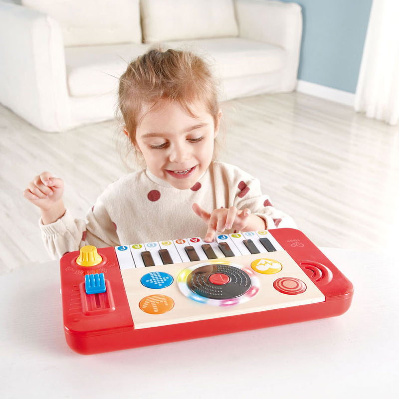 Afbeelding laden in galerijviewer, Hape dj mix en spin studo speelset