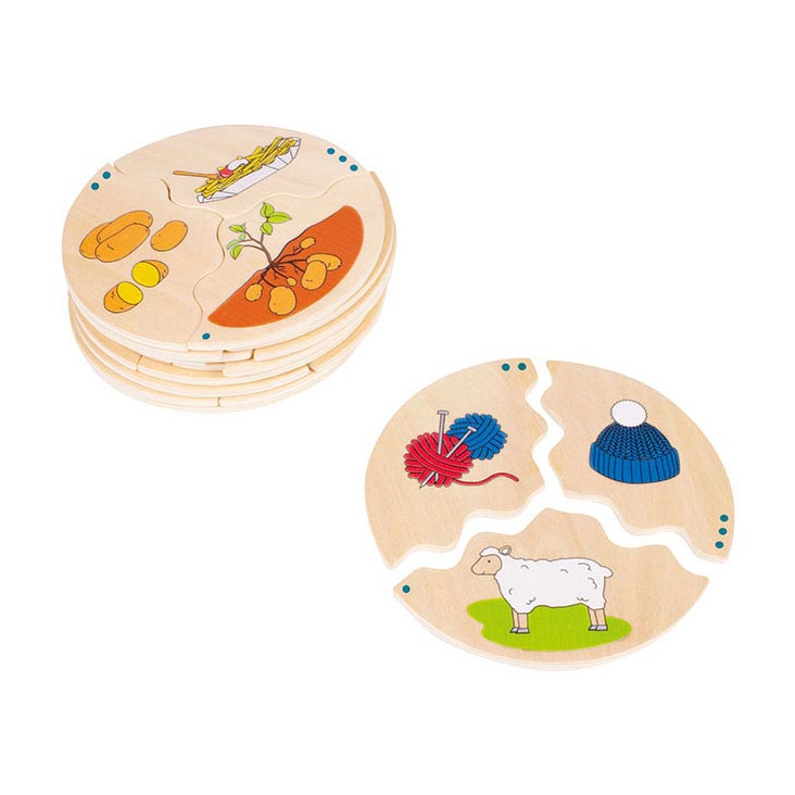 Afbeelding laden in galerijviewer, Beleduc nawito hoe worden producten gemaakt houten kinderspel