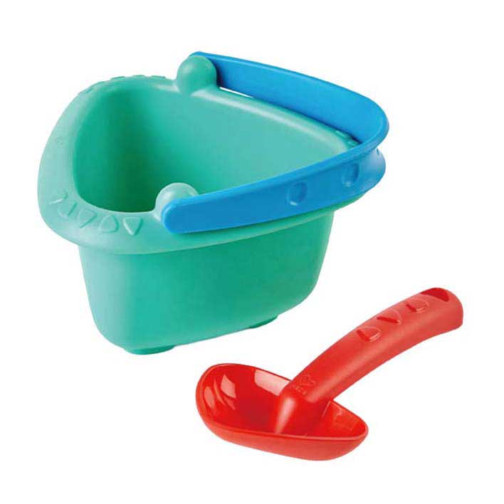 Afbeelding laden in galerijviewer, Hape baby emmer en schep