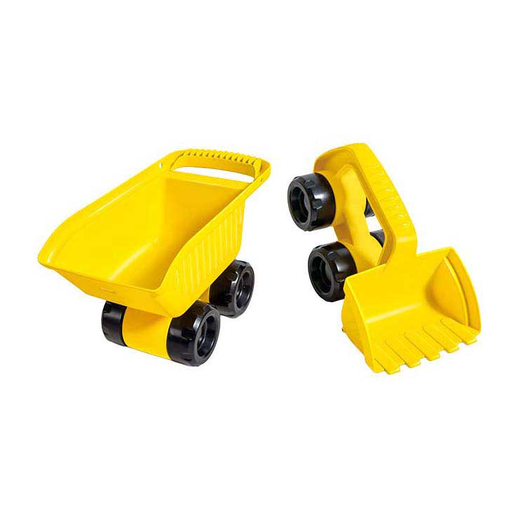 Afbeelding laden in galerijviewer, Hape zandbak monster voertuig duo