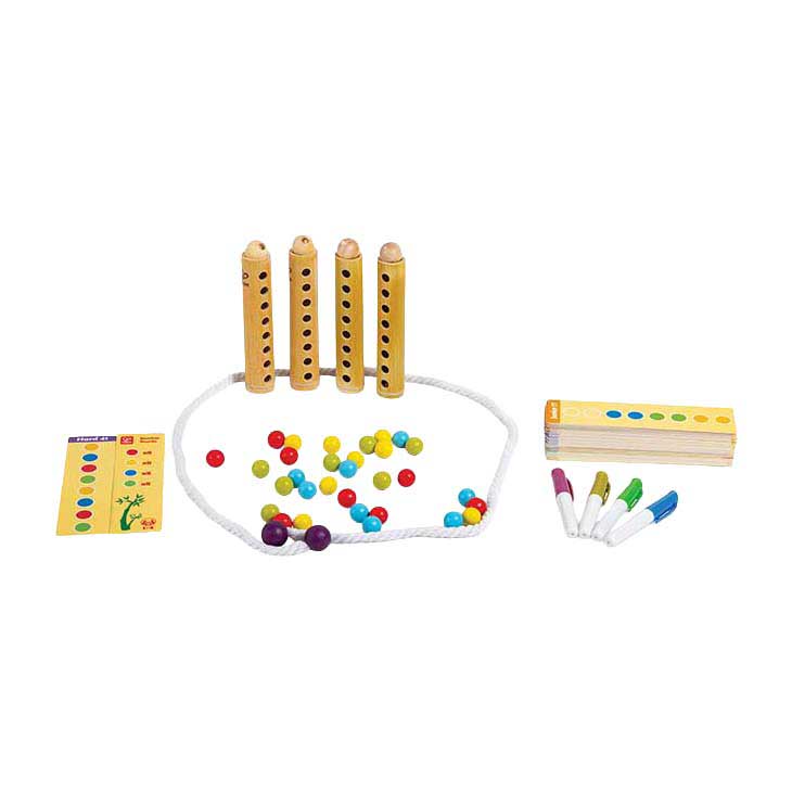Afbeelding laden in galerijviewer, Hape bamboo rapido - 122dlg.