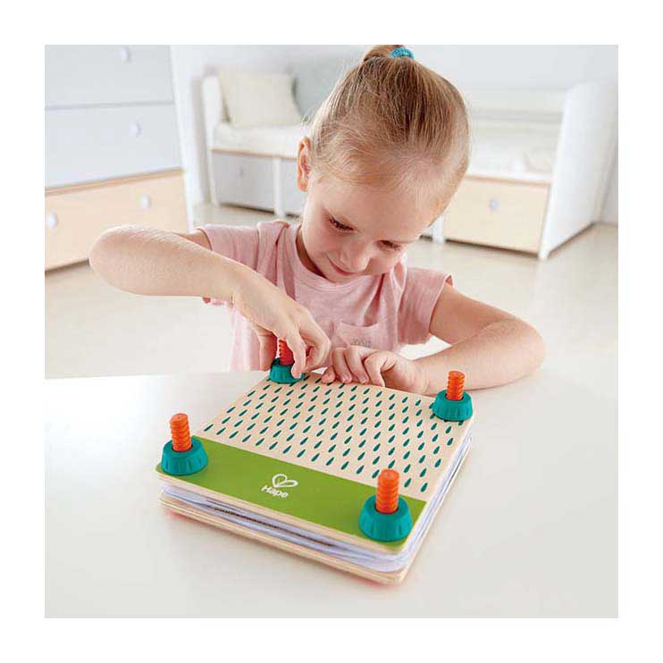 Afbeelding laden in galerijviewer, Hape kunst-set blumenpresse