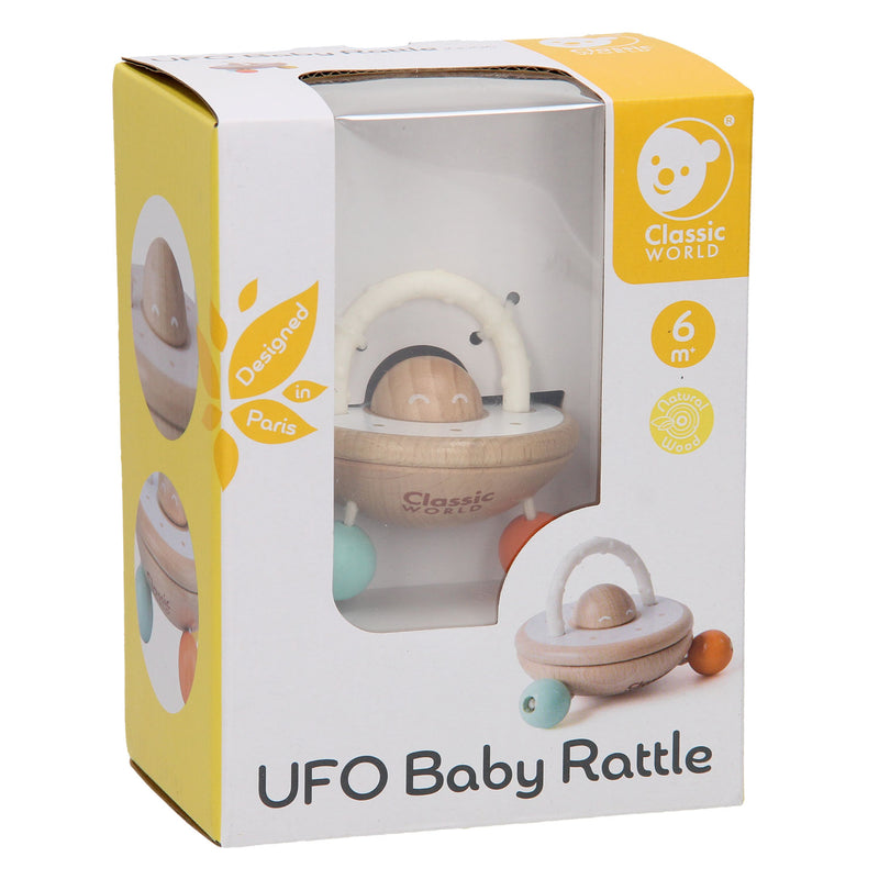 Afbeelding laden in galerijviewer, Classic world ufo rammelaar