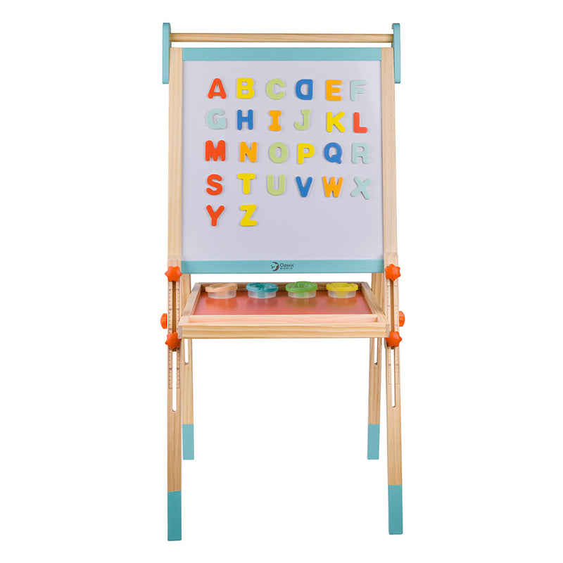Afbeelding laden in galerijviewer, Classic world houten magneet- en schoolbord 2in1, 39dlg.