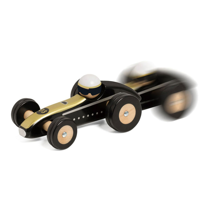 Afbeelding laden in galerijviewer, Classic world houten speelgoedauto indianapolis