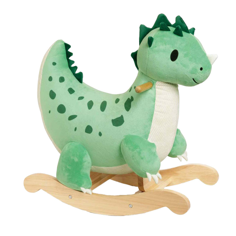 Afbeelding laden in galerijviewer, Classic world houten hobbelpaard dinosaurus
