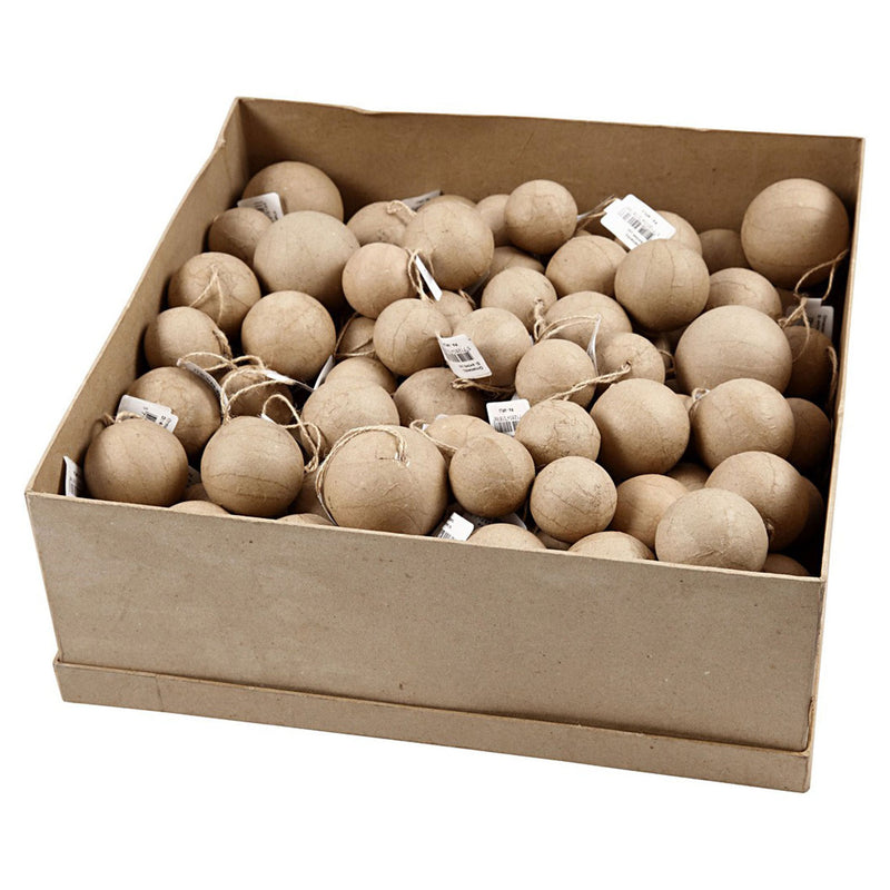Afbeelding laden in galerijviewer, Creativ company https: www.cchobby.nl ornamenten-d-4-5-6-cm-3x35-stuk-1-doos