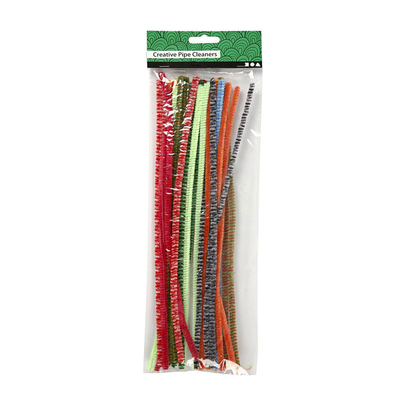 Afbeelding laden in galerijviewer, Creativ company chenille - multi kleuren, 30st.