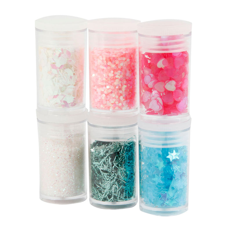 Afbeelding laden in galerijviewer, Creativ Company Glitters en Pailletten, 6x5 gram