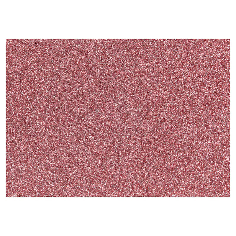 Afbeelding laden in galerijviewer, Creativ company opstrijkfolie glitter lichtrood, a5