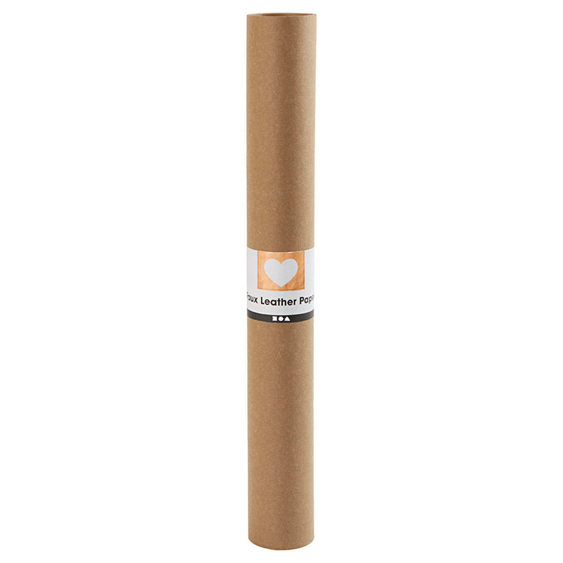 Afbeelding laden in galerijviewer, Creativ company faux leather papier donkerbruin, 1mtr.