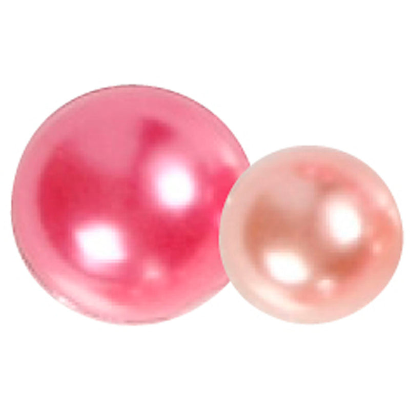 Afbeelding laden in galerijviewer, Creativ company halve plakparels roze 2-8mm, 140st.