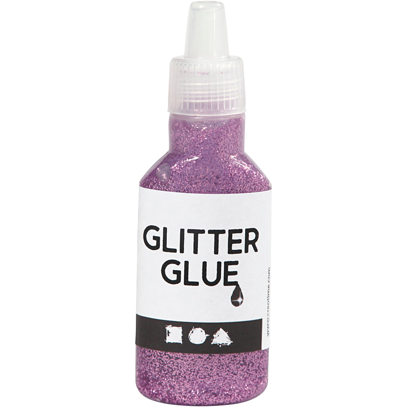 Afbeelding laden in galerijviewer, Creativ company glitterlijm paars, 25ml