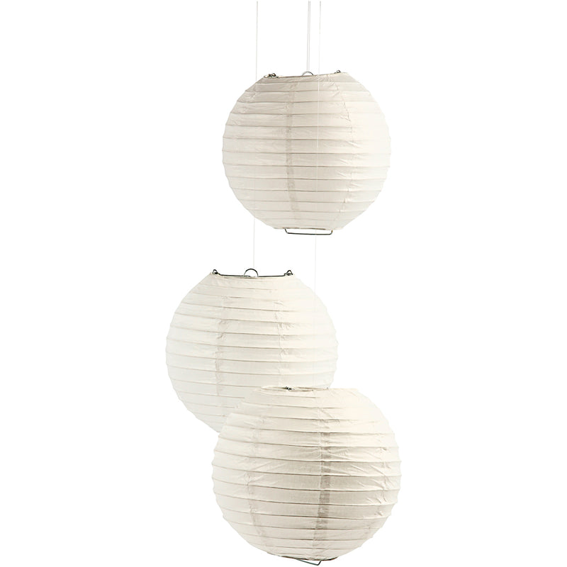 Afbeelding laden in galerijviewer, Creativ company rijstpapier lamp wit, 35cm