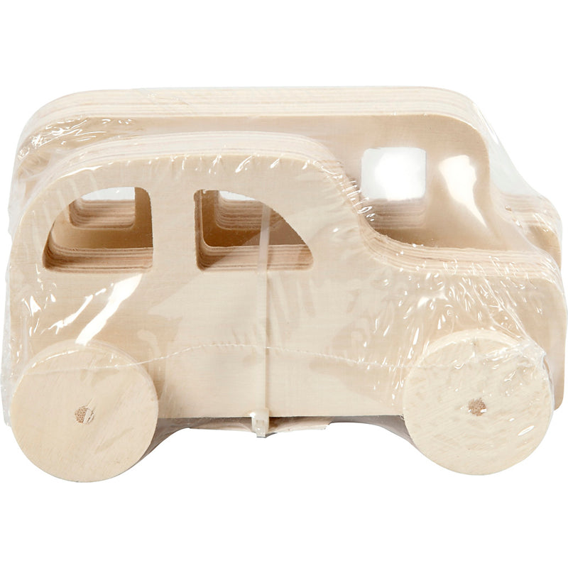 Afbeelding laden in galerijviewer, Creativ company houten auto's, 2st.