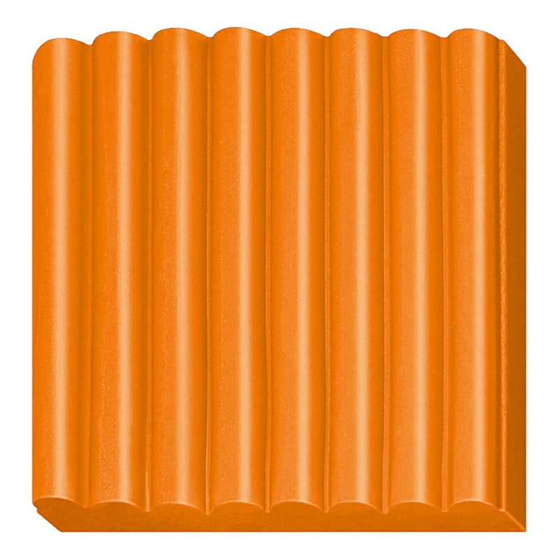 Afbeelding laden in galerijviewer, Fimo kids 8030 - ovenhardende boetseerklei - blokje 42 g - oranje