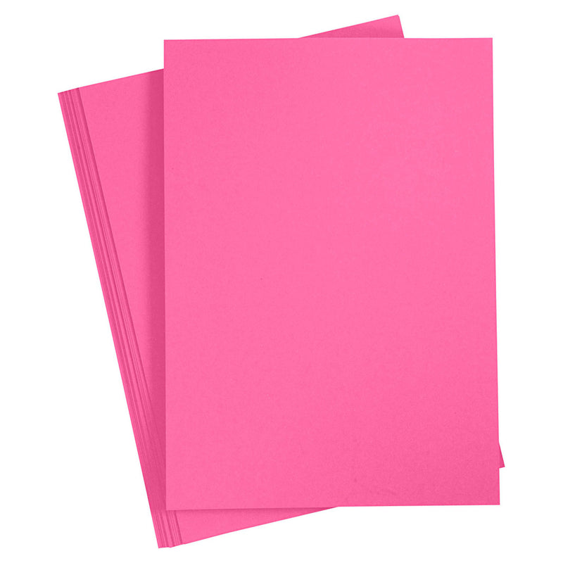 Afbeelding laden in galerijviewer, Creativ Company Gekleurd Karton Roze A4, 20 vel