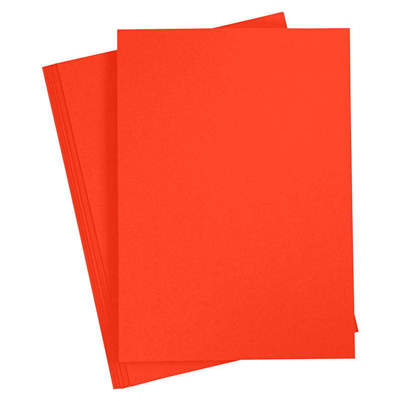 Afbeelding laden in galerijviewer, Creativ company gekleurd karton helder rood a4, 20 vel