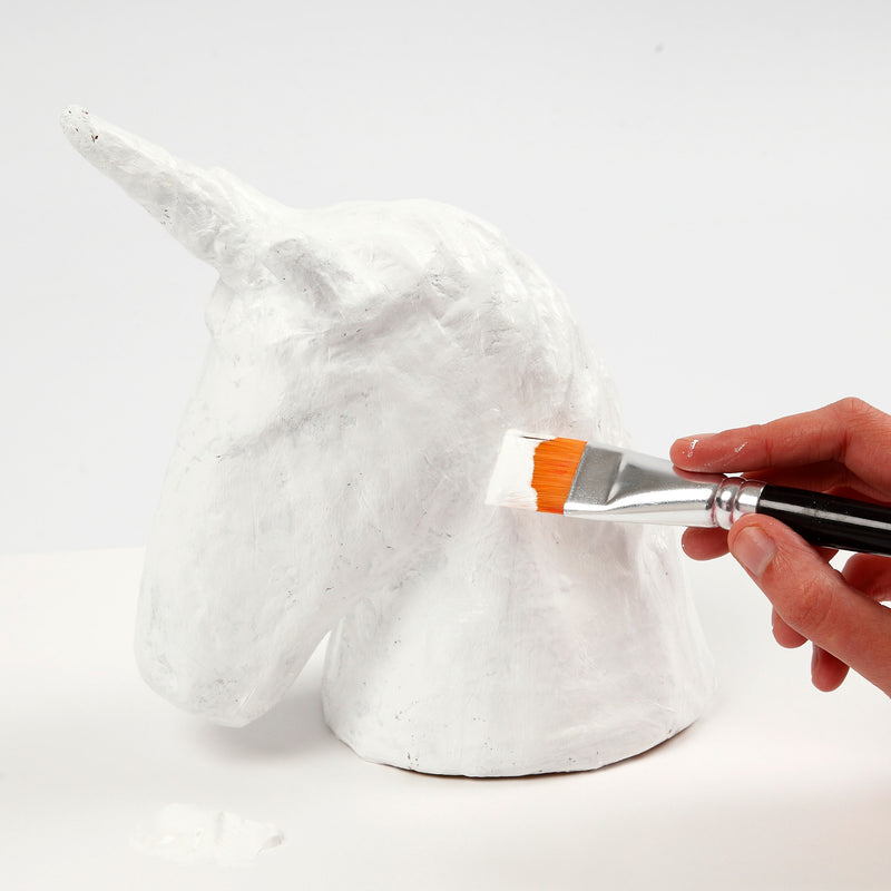 Afbeelding laden in galerijviewer, Creativ company eenhoorn hoofd papier-maché