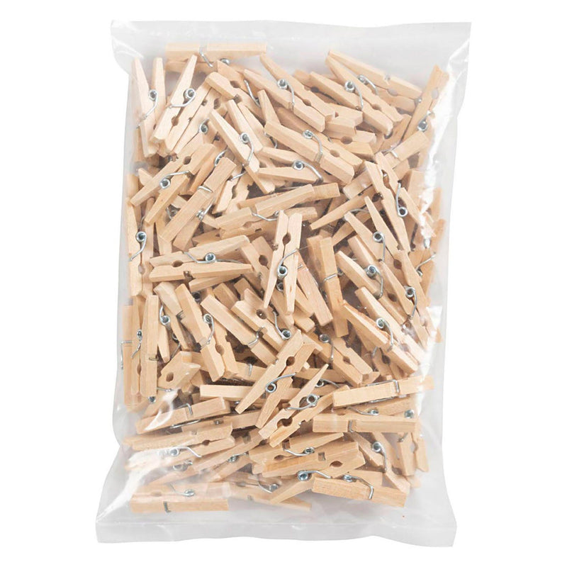 Afbeelding laden in galerijviewer, Creativ company https: www.cchobby.nl wasknijpers-l-30-mm-b-3-mm-100-stuk-1-doos