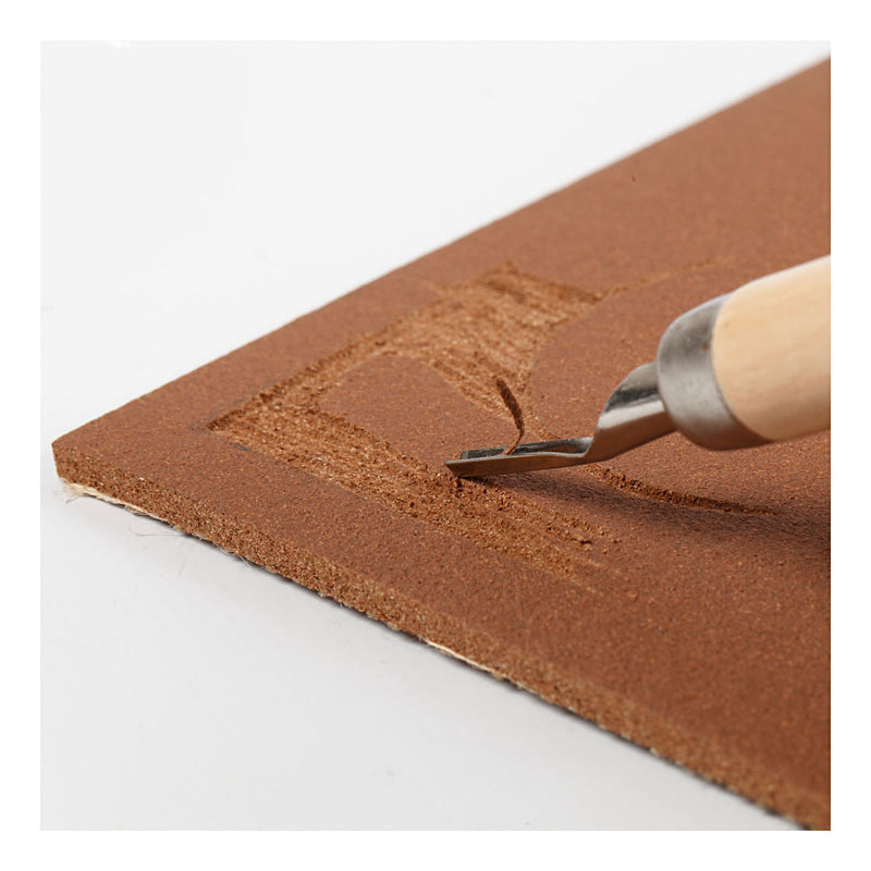 Afbeelding laden in galerijviewer, Creativ company linoleum snijset, 7dlg.