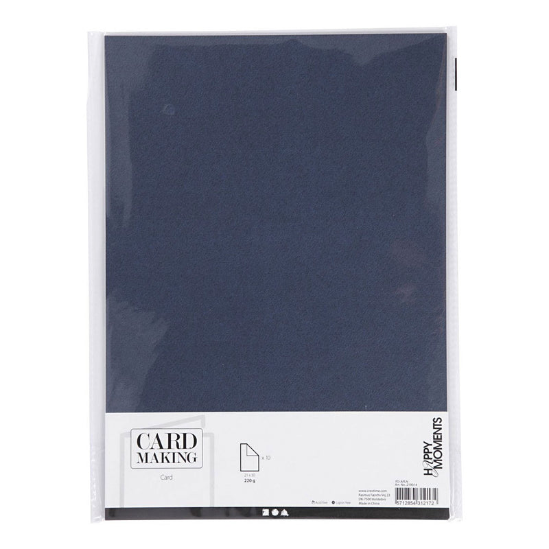 Afbeelding laden in galerijviewer, Colortime karton blauw a4 220g, 10st.