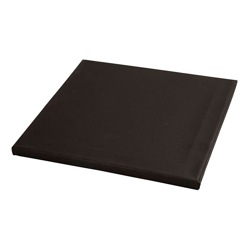 Afbeelding laden in galerijviewer, Creativ company artistline canvas zwart 30x30cm, 10st.
