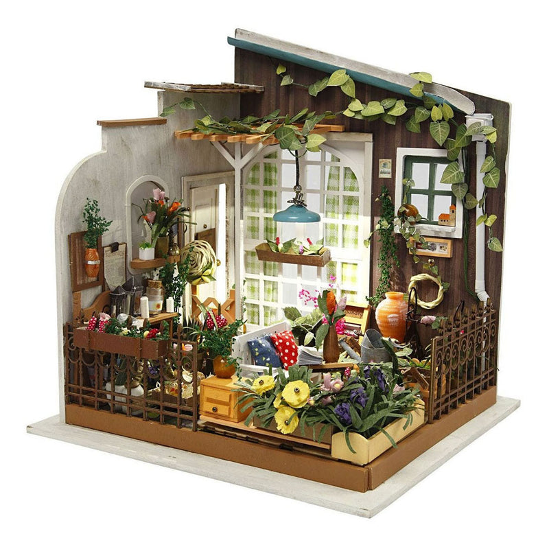 Afbeelding laden in galerijviewer, Creativ company diy miniatuur kamer tuin knutselset