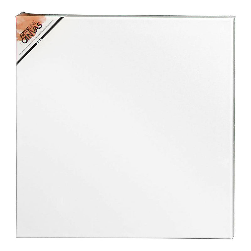 Afbeelding laden in galerijviewer, Creativ company artistline canvas wit 40x40cm, 10st.