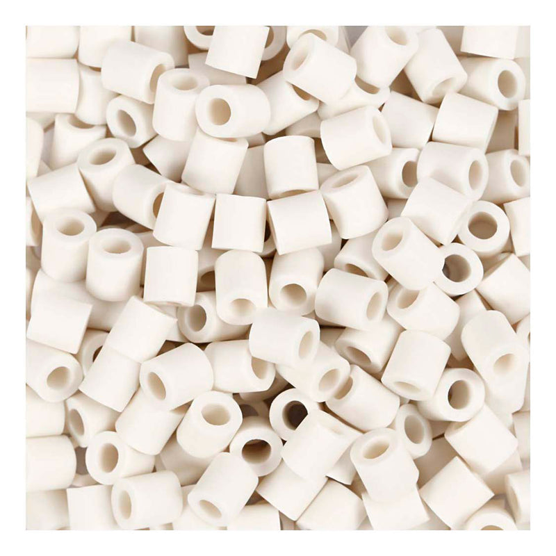 Afbeelding laden in galerijviewer, Creativ company https: www.cchobby.nl biobeads-van-nabbi-afm-5x5-mm-gatgrootte-2-5-mm-medium-wit-3000-stuk-1-doos