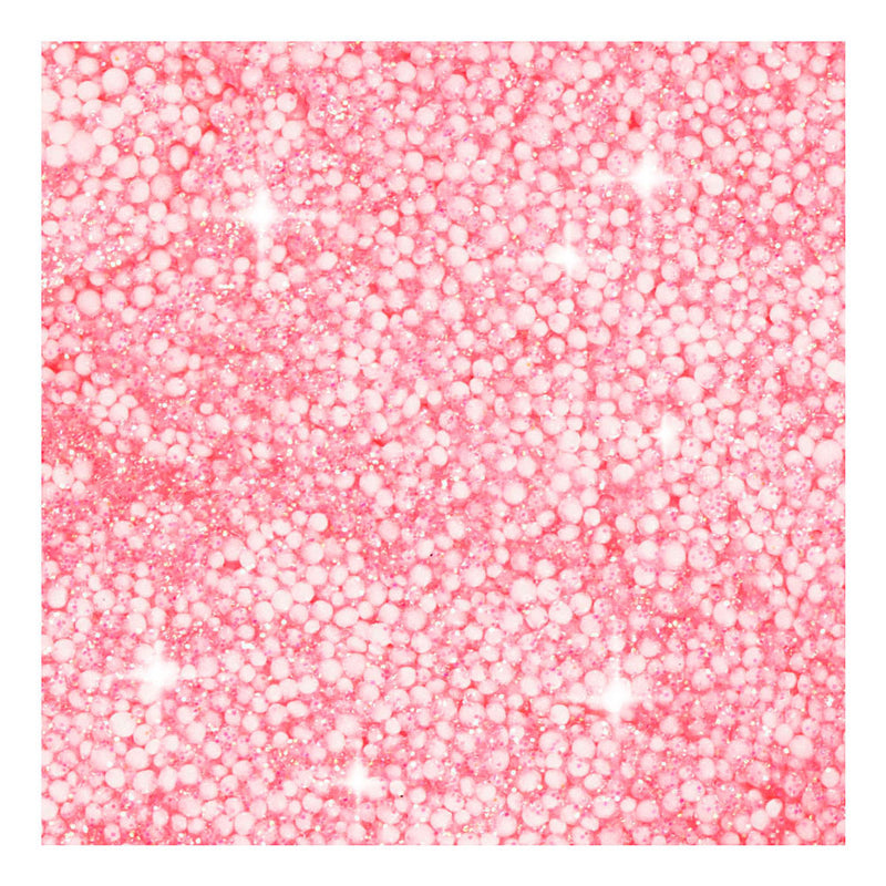 Afbeelding laden in galerijviewer, Creativ company foam clay glitter lichtrood - 35gr.