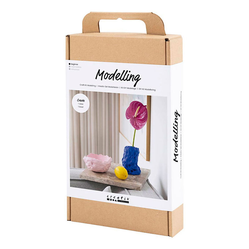 Afbeelding laden in galerijviewer, Creativ company https: www.cchobby.nl hobbyset-boetseren-vaas-en-schaal-1-doos