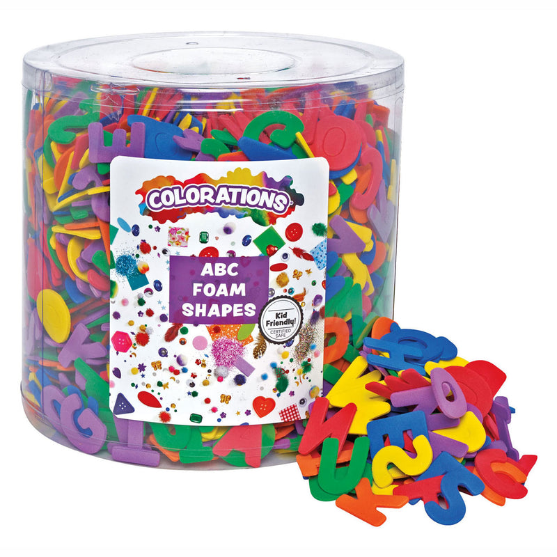 Afbeelding laden in galerijviewer, Colorations - abc foamletters in emmer, 2208st.