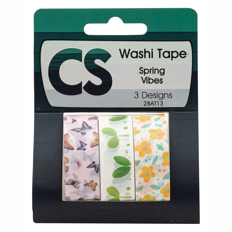 Afbeelding laden in galerijviewer, Colorations - washi tape lente 3 rollen, 5mtr.