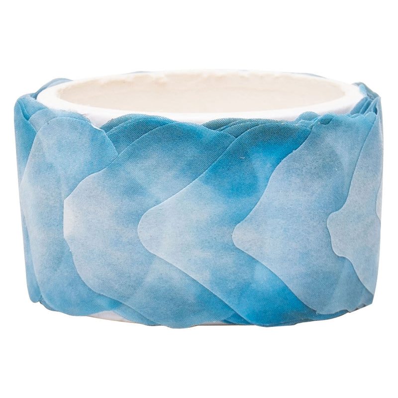 Afbeelding laden in galerijviewer, Colorations - washi stickers - blauwe bloemblaadjes, 80st.