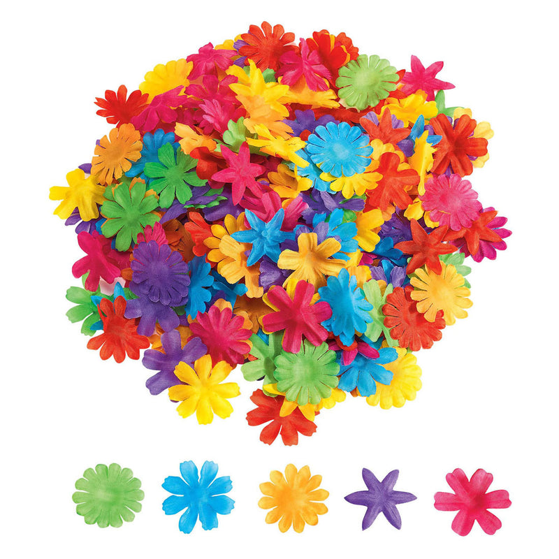 Afbeelding laden in galerijviewer, Colorations - kleurrijke stoffen bloemen, 300st.