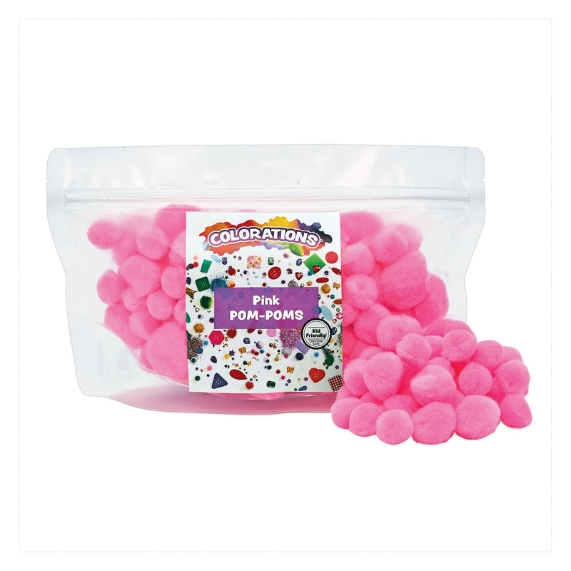 Afbeelding laden in galerijviewer, Colorations - pom poms roze, 100st.