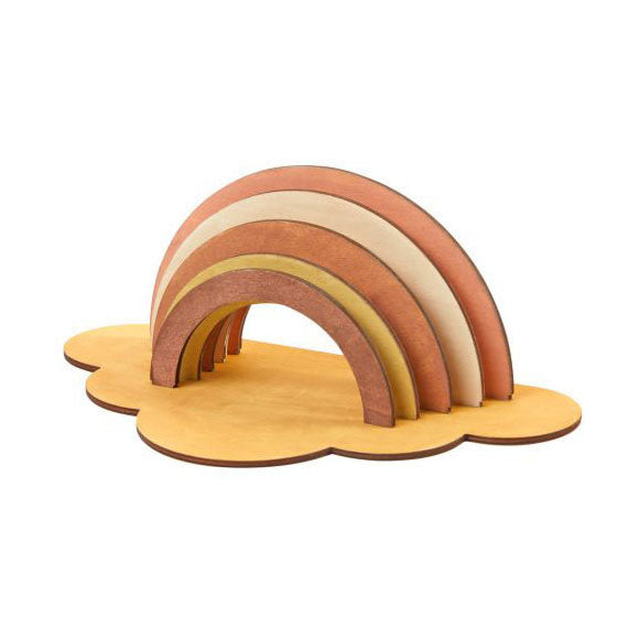Afbeelding laden in galerijviewer, Colorations - maak en versier je eigen houten regenboog, set van 6