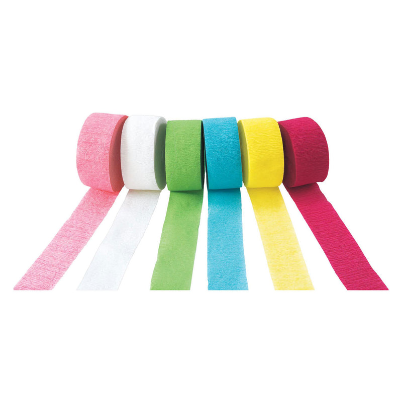 Afbeelding laden in galerijviewer, Colorations - crepepapier slingers set 2 , set van 6