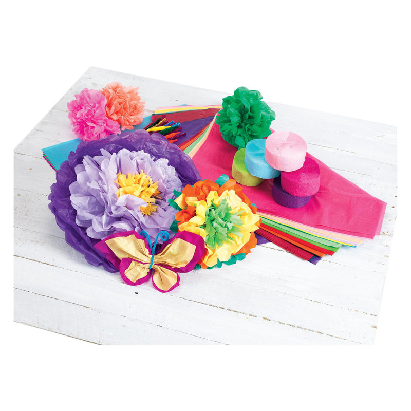 Afbeelding laden in galerijviewer, Colorations - crepepapier slingers set 2 , set van 6